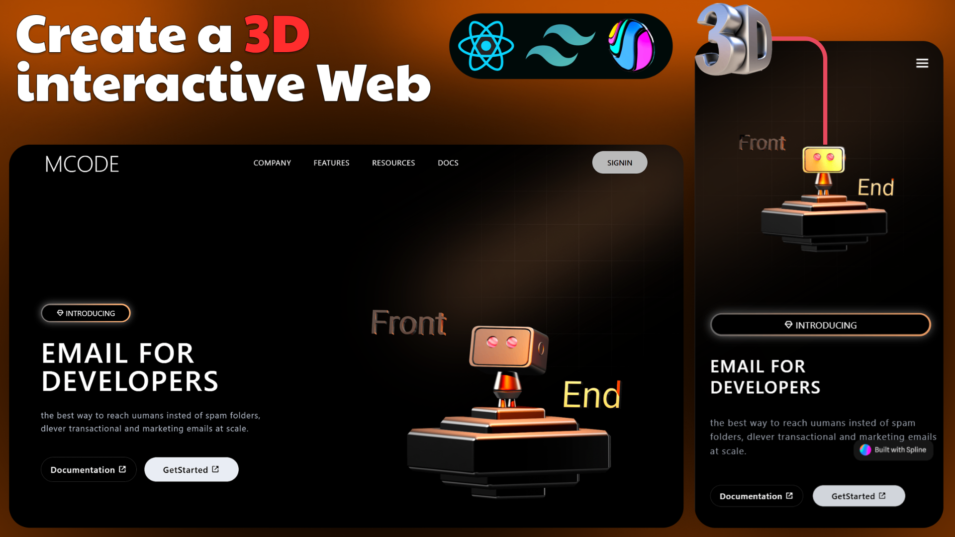 3D Interactive Web