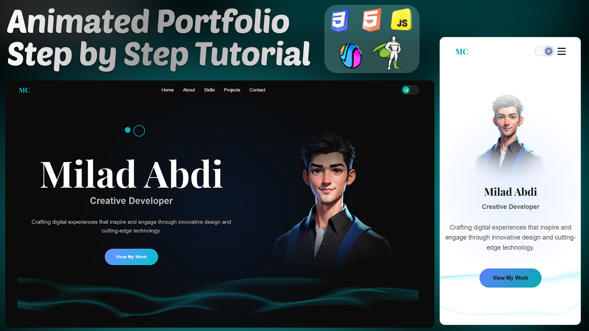 Animated Portfolio